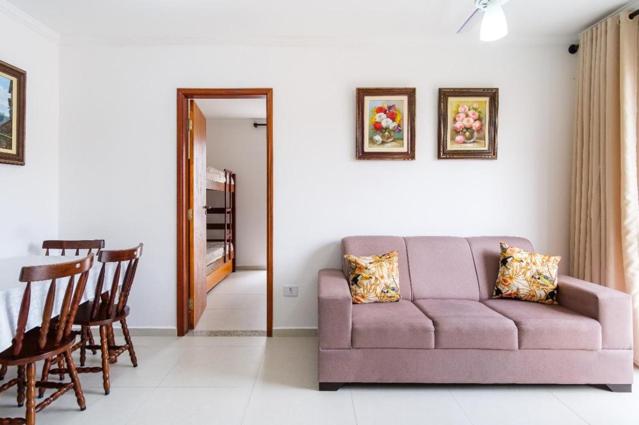 Apartamento A 100 Metros Da Praia - 01 Dormitorio - Edificio Agua Viva 乌巴图巴 外观 照片